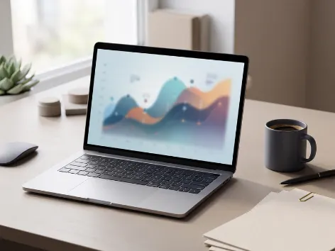 Contoh desain landing page kategori Bisnis & Keuangan