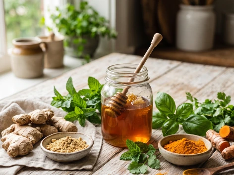 Contoh desain landing page kategori Kesehatan & Herbal