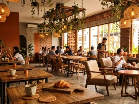 Suasana Kedai AKAR Dago