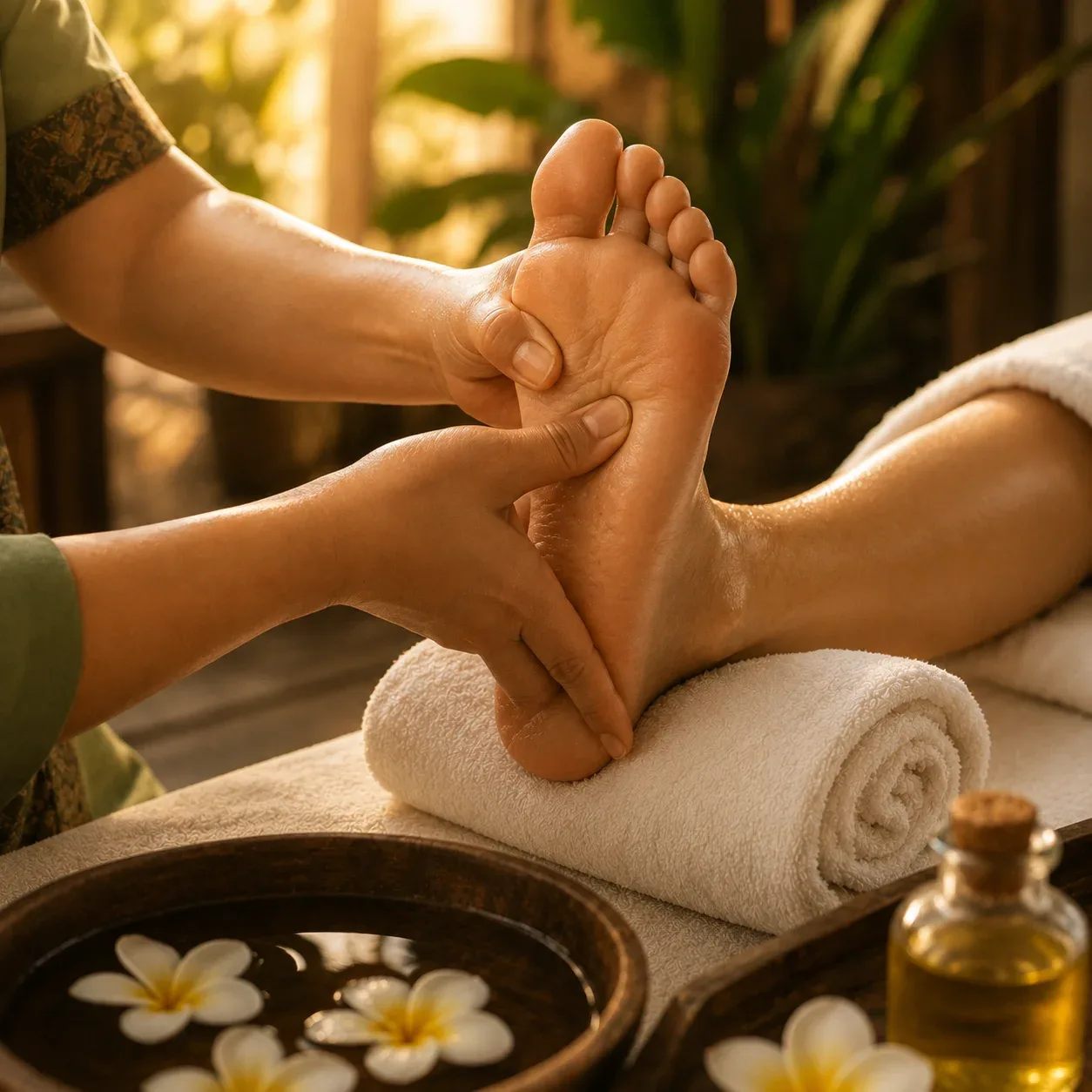 Refleksi Kaki di Amrita Bali Spa