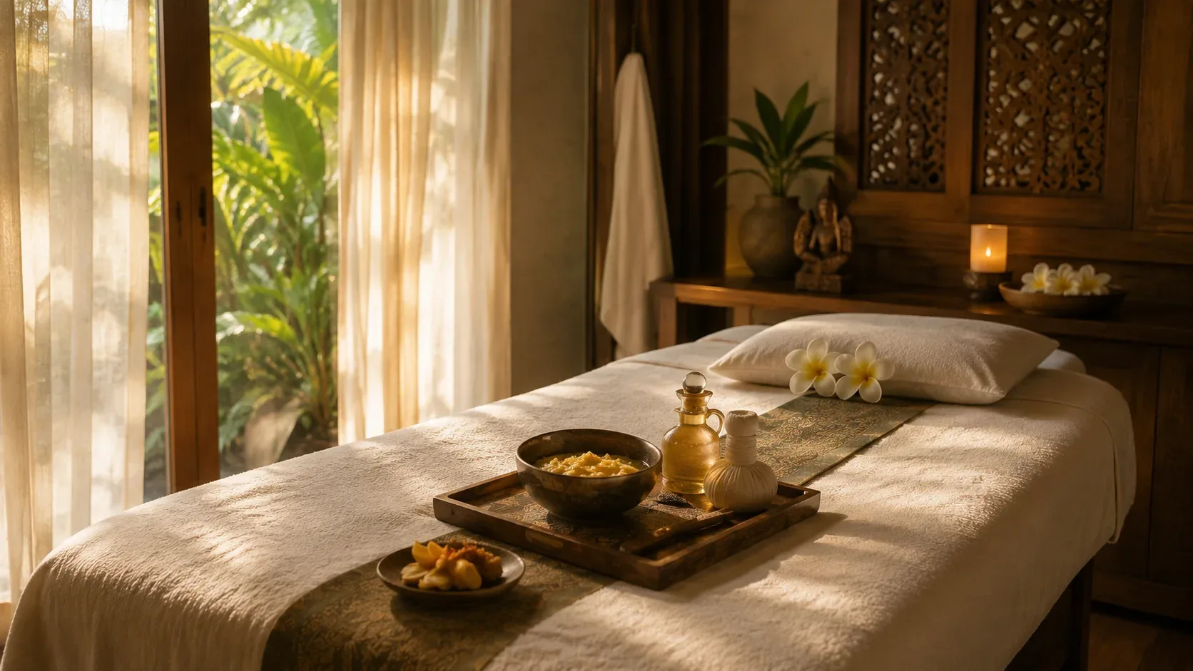 Suasana ritual Amrita Signature di Amrita Bali Spa