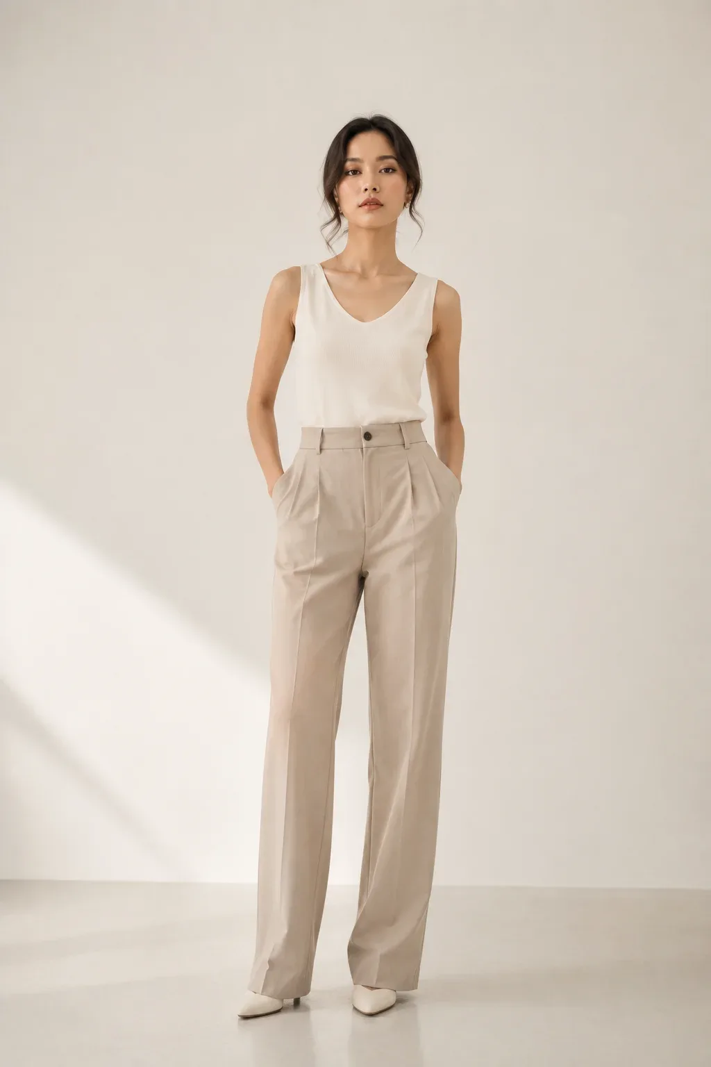 High Waisted Trousers